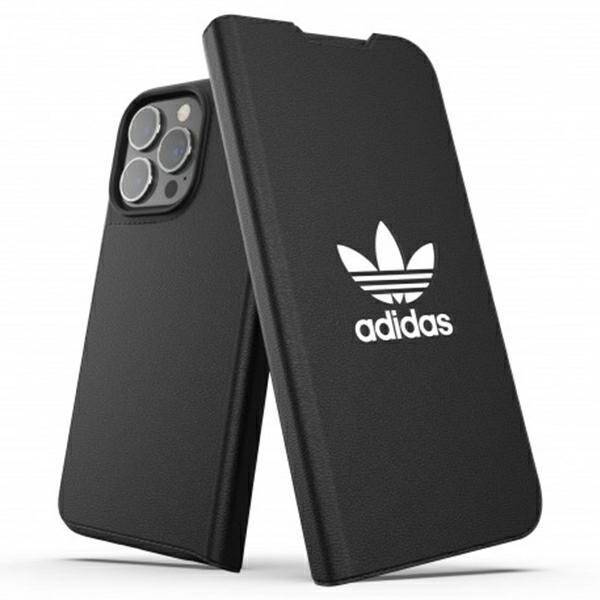 Adidas OR Booklet Case BASIC iPhone 13 Pro / 13 6.1" black white/black white 47095