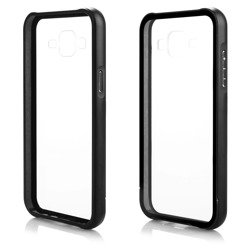 Aluminium Bumper Case Qult Luxury Samsung Galaxy J5 Black