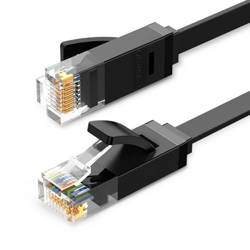 Cable UGREEN Ethernet RJ45 Cat.6 UTP Flat 10m Black