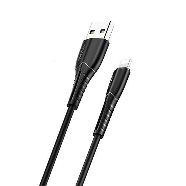 Cable USAMS Lightning 2A Fast Charge 1m Black