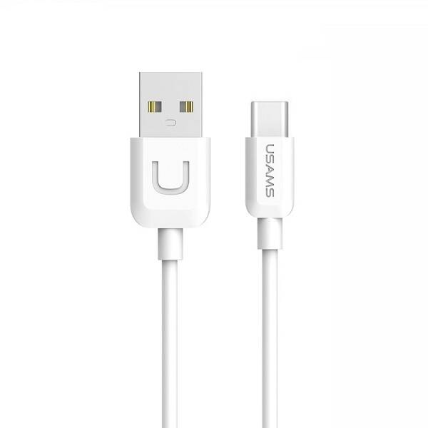 Cable USAMS U-Turn USB-C 2A 1m White