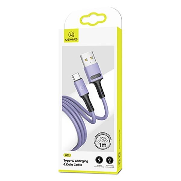 Cable USAMS USB-C Fast Charge 1m Purple