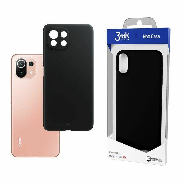 Case 3mk Xiaomi Mi 11 Lite 5G Matt Black Case