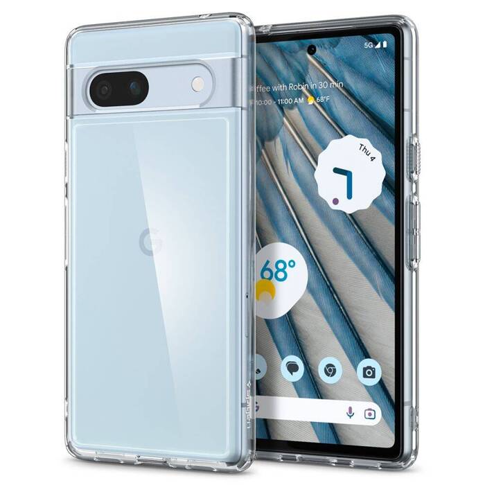 Case Case Spigen Ultra Hybrid Google Pixel 7A Crystal Clear Case Case