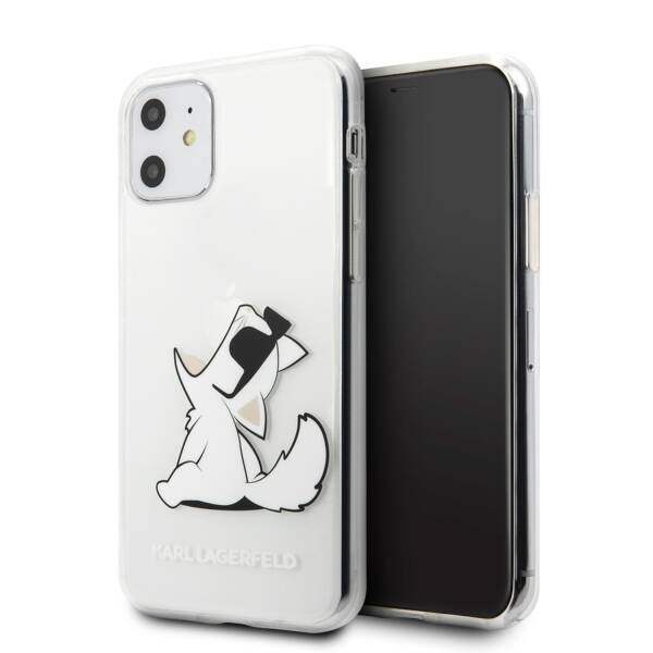 Case KARL LAGERFELD Apple iPhone 11 Choupette Fun Clear Case