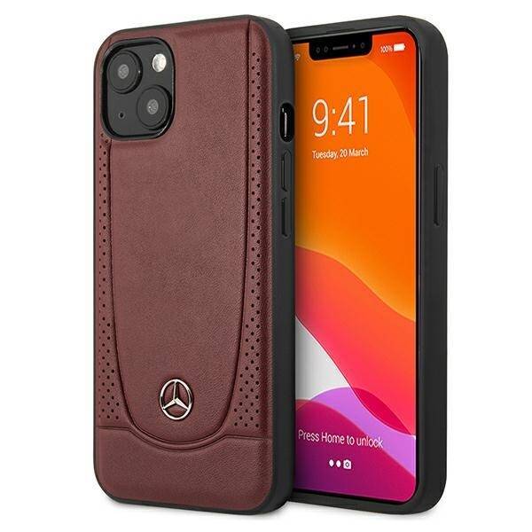 Case MERCEDES Apple iPhone 13 Mini Urban Line Red Hardcase