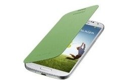 Case SAMSUNG Galaxy S4 SIV I9500 I9505 Flip Case EF-FI950BGEST1 Lime