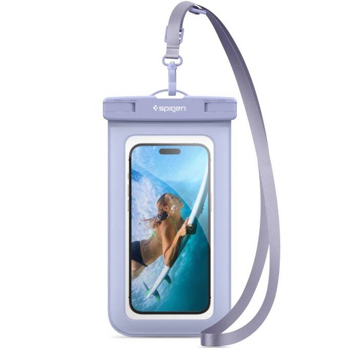 Case Spigen A601 Universal Waterproof Case Aqua Blue Case