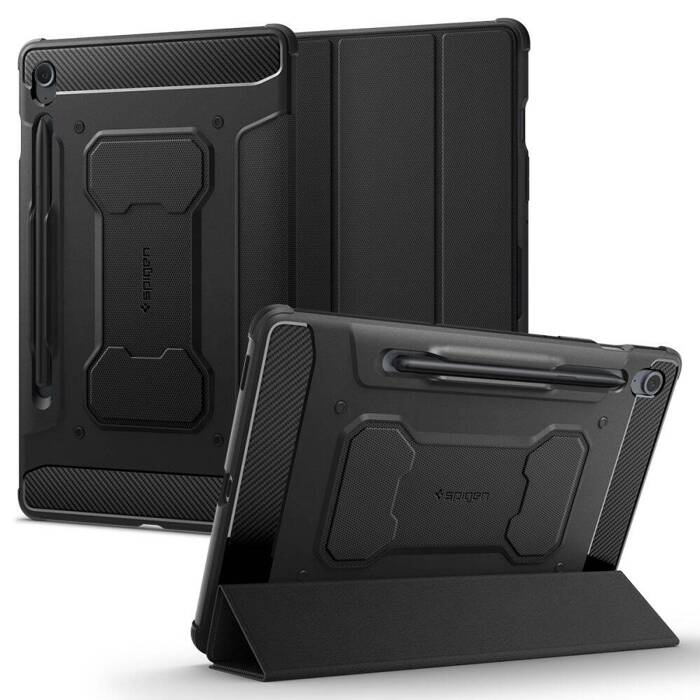 Case Spigen Rugged Armor "pro" Galaxy Tab S9 Fe 10.9 X510 / X516b Black Case