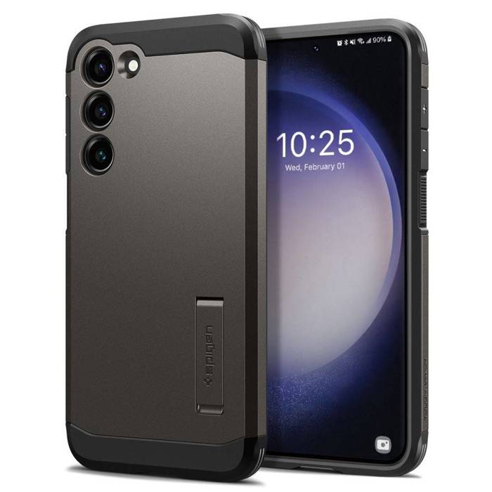 Case Spigen Tough Armor GALAXY S23+ PLUS GUNMETAL