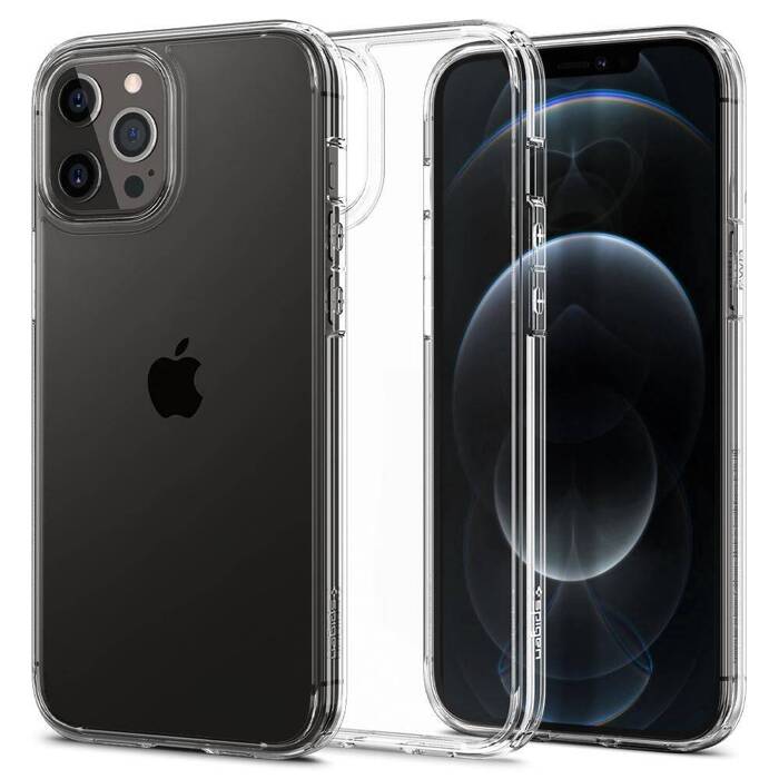 Case Spigen Ultra Hybrid iPhone 12 12 Pro Clear Transparent Case