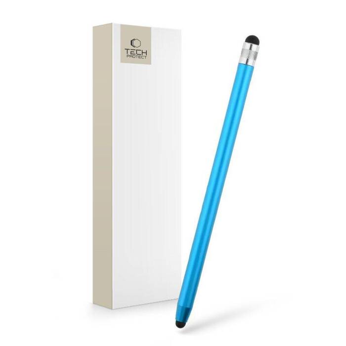 Case TECH-PROTECT Touch Stylus Pen Light Blue