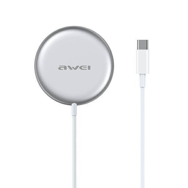 Charger Inductive AWEI W10 MagSafe 15W White