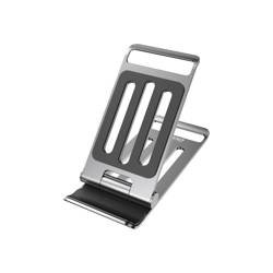 Dudao F14 folding stand for phone grey