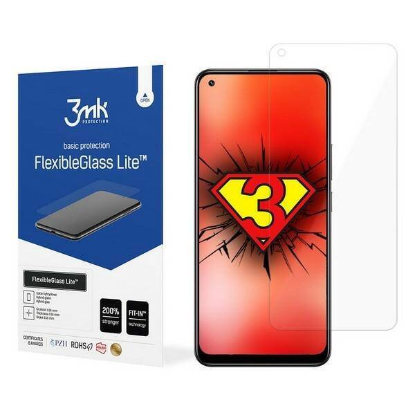 Glass Hybrid 3MK Realme 8 Pro FlexibleGlass Lite