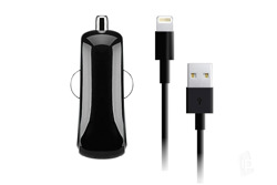 Goji USB 2.4A Lightning iPhone Car Charger