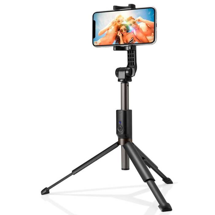 Holder Spigen S540w Wireless Selfie Stick Tripod Black