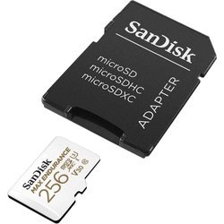 SanDisk Max Endurance (DVR & Surveillance) microSDXC 256 GB memory card with adapter