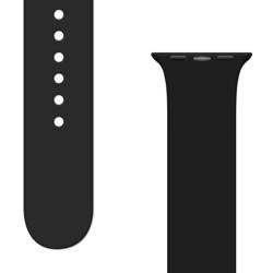 Silicone Strap APS Silicone Watch Band 8/7/6/5/4/3/2 / SE (45/44 / 42mm) Strap Watchband Black