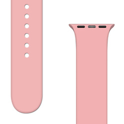 Silicone Strap APS Silicone Watch Band 8/7/6/5/4/3/2 / SE (45/44 / 42mm) Strap Watchband Pink