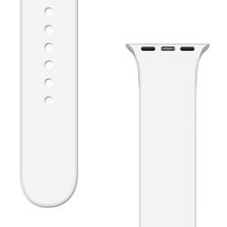 Silicone Strap APS Silicone Watch Band 8/7/6/5/4/3/2 / SE (45/44 / 42mm) Strap Watchband White