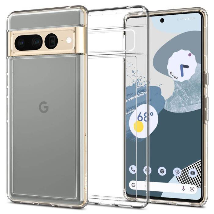 Spigen Ultra Hybrid GOOGLE PIXEL 7 PRO Case CRYSTAL CLEAR