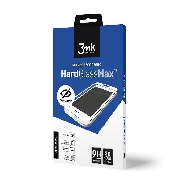 Tempered Glass 3mk Glass Max Privacy for iPhone X XS 11 Pro