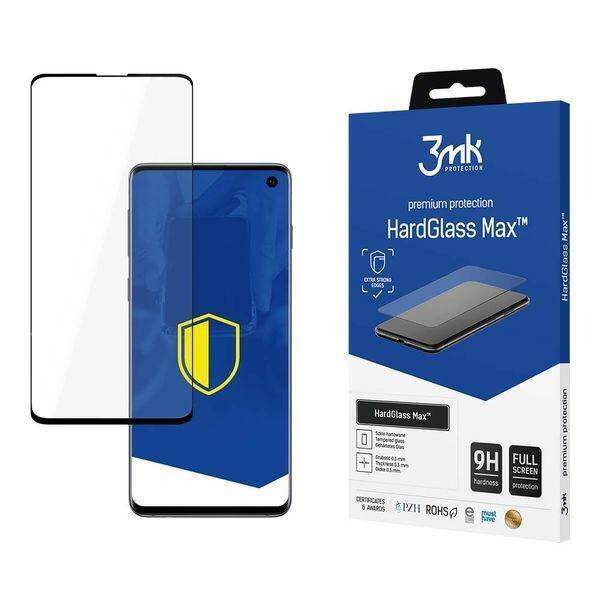 Tempered Glass 3mk HardGlass Max New for Samsung Galaxy S10