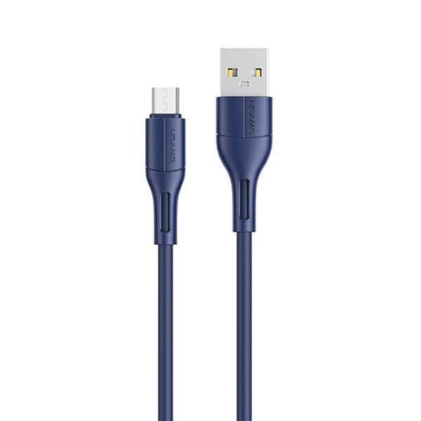 USAMS U68 microUSB 2A Fast Charge cable 1m blue/blue SJ502USB03 (US-SJ502)