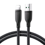 Joyroom Serie Multicolor SA34-AL3 Cable USB-A / Lightning 3A 1m - Negro
