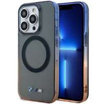 Funda BMW BMHMP14LHTGE iPhone 14 Pro 6.1" gris/gris durocase Parachoques degradado MagSafe