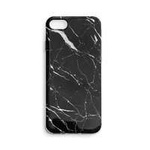 Coque en TPU Wozinsky Marble gel marbre pour Samsung Galaxy S22 Ultra noir