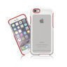 Coque iPhone 6 SEVENMILLI Real Metal Hexa White/Red