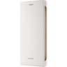 Coque Couverture Flip en cuir véritable HUAWEI P8 Lite Nouveau Blanc