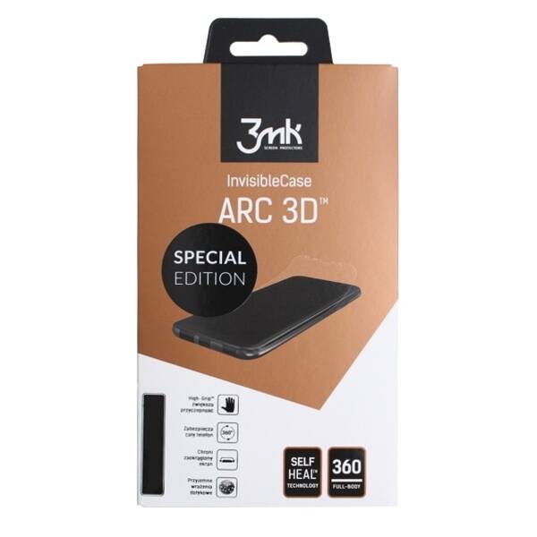 3MK ARC 3D Film protecteur plein écran Samsung Galaxy S7 Edge, avant, arrière, côtés