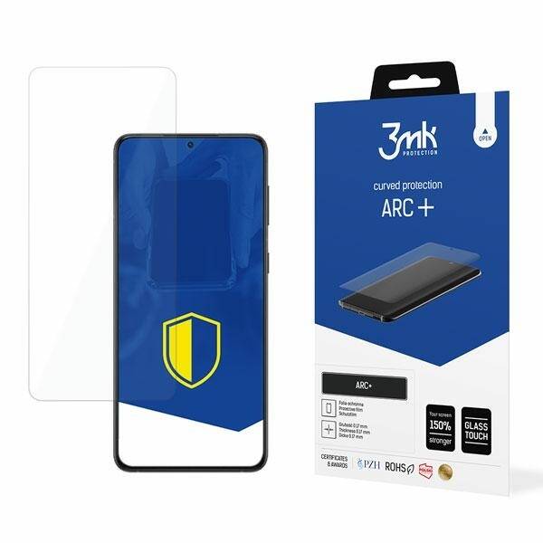 3MK Samsung Galaxy S22 Plus ARC + Film protection ecran plein écran