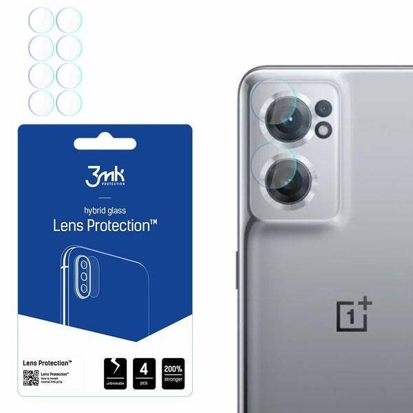 3mk Protection de l'objectif de l'appareil photo OnePlus Nord CE 2 5G 4pcs