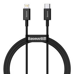 Baseus Superior USB Typ C - Lightning câble de charge rapide Power Delivery 20 W 1 m noir (CATLYS-A01)