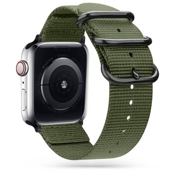 Bracelet TECH-PROTECT Apple Montre 4 / 5 / 6 / 7 / SE (42 / 44 / 45 MM) Vert scout