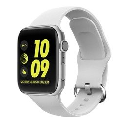 Bracelet TECH-PROTECT Gearband Apple Montre 1/2/3/4/5 (38/40 Mm) Blanc