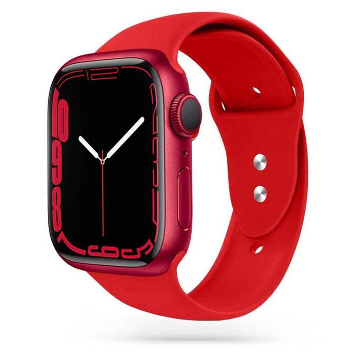 Bracelet TECH-PROTECT Smoothband Apple Montre 1/2/3/4 (42/44 Mm) Rouge