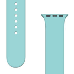 Bracelet en silicone Bracelet de Watch en silicone APS 8/7/6/5/4/3/2 / SE (45/44 / 42mm) Bracelet Bracelet de montre Menthe