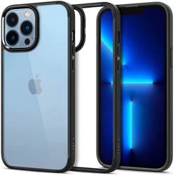 Coque SPIGEN iPhone 13 Pro Ultra Hybrid Etui noir mat