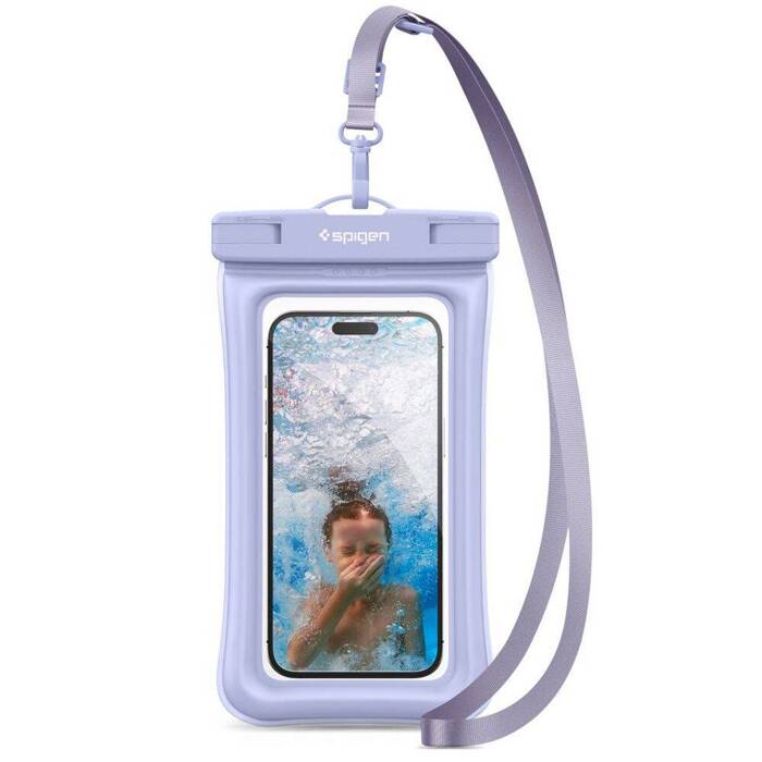 Coque Spigen A610 Flotteur étanche universel Case Aqua Blue Case