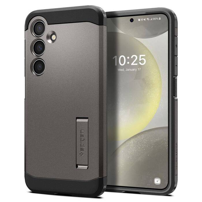 Coque Spigen Tough Armor Samsung Galaxy S24 Gunmetal Case