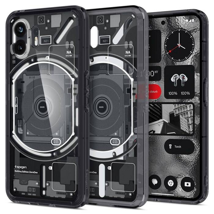 Coque Spigen Ultra Hybrid Rien Téléphone 2 Zero One