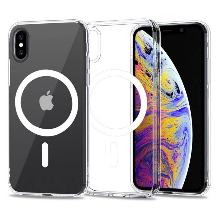 Coque TECH-PROTECT MagMAT MagSafe IPhone X / XS CLAIR