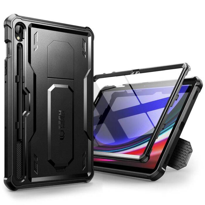 Coque Tech-protect Kevlar Pro Galaxy Tab S9 11.0 X710 / X716b Noir