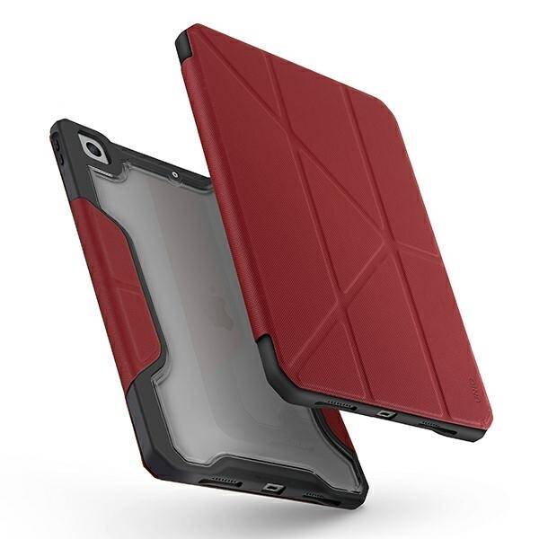 Coque Uniq pour Trexa iPad 10.2&quot; 2021/2020/2019 Antimicrobien rouge/rouge