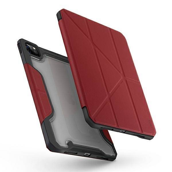 Coque Uniq pour Trexa iPad Pro 11&quot; 2021/2020 Antimicrobien rouge/rouge